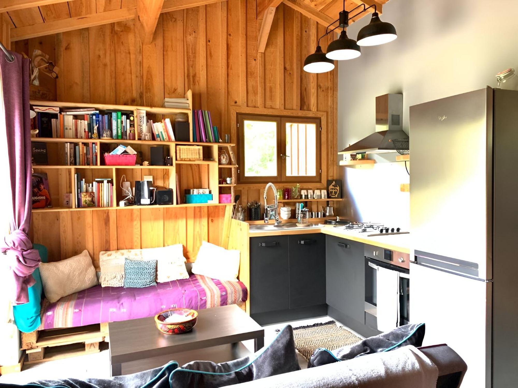 Into The Wild - Nos 5 Logements "Atypiques" Belin-Beliet Rum bild