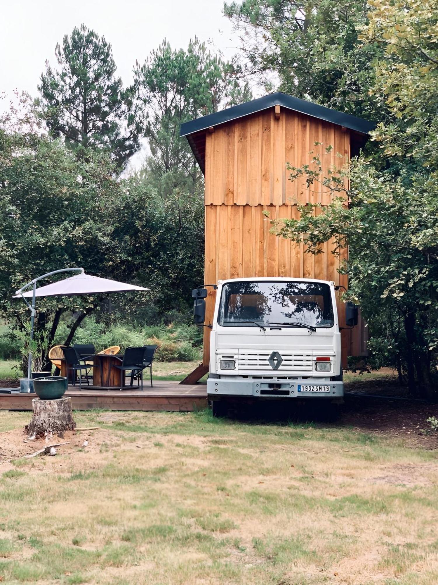 Into The Wild - Nos 5 Logements "Atypiques" Belin-Beliet Rum bild