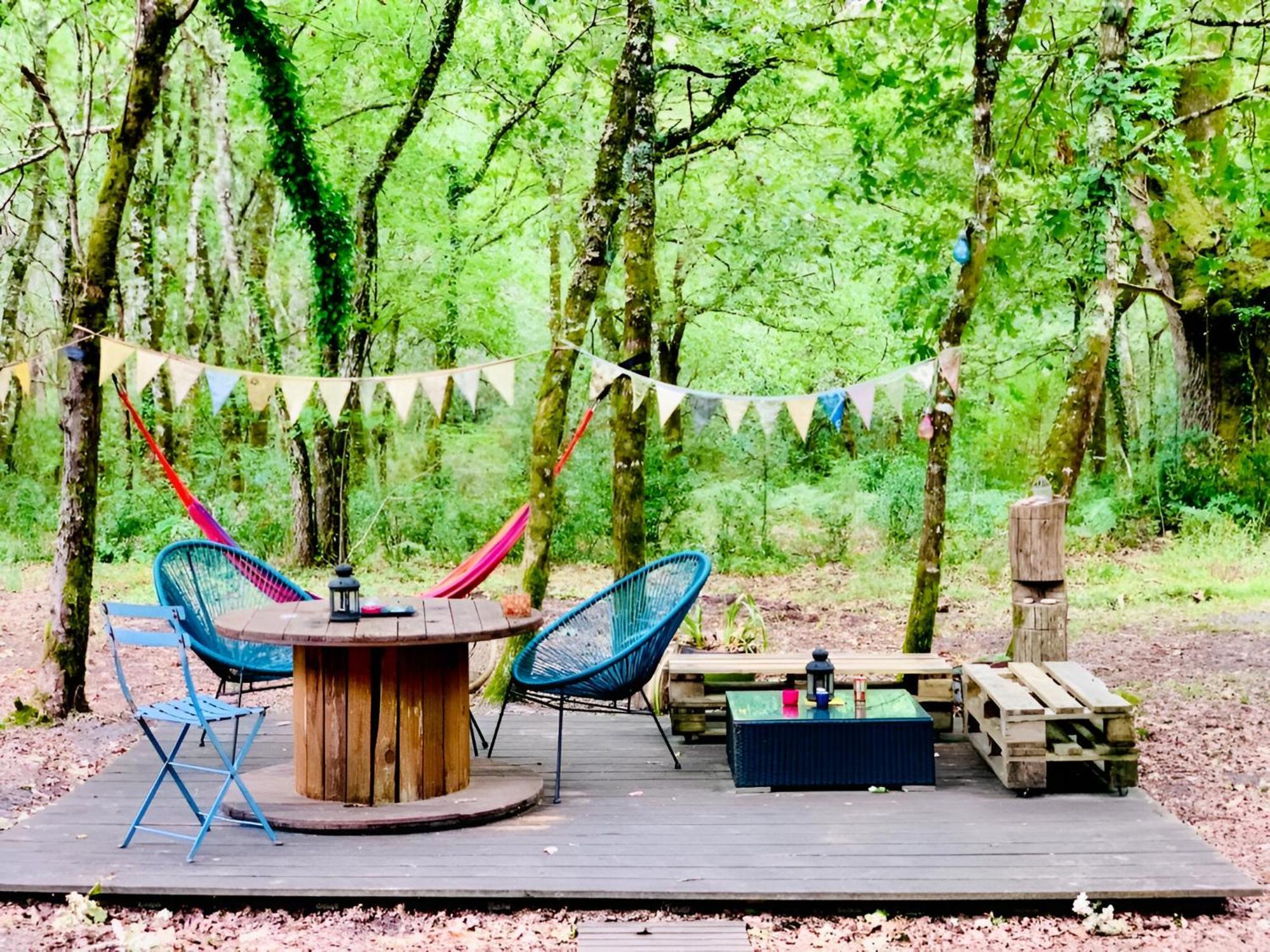 Into The Wild - Nos 5 Logements "Atypiques" Belin-Beliet Rum bild